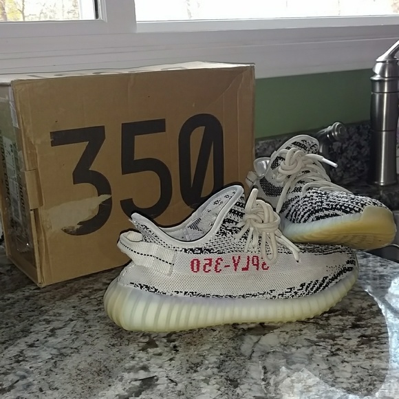 Kanye West Adidas Yeezy Boost 350 V2 Zebra Grailed